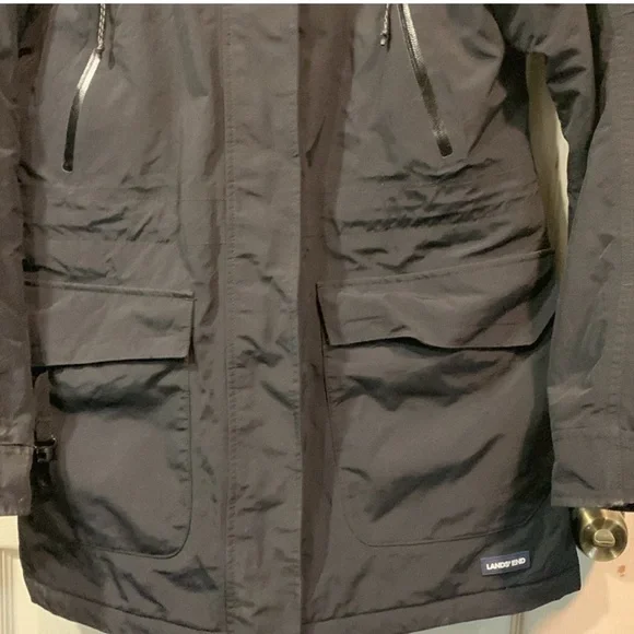 Lands End Squall Parka Size Small - Picture 4 of 6